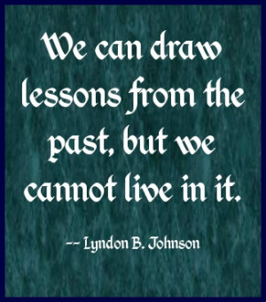 Lessons From The Past