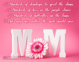 Poems From Mother To Daughter For Mothers Day