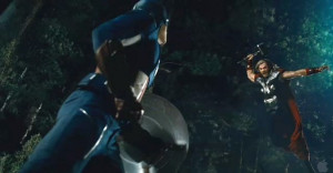 Captain America: Just put the hammer down.