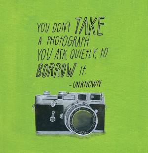 Inspirational Photography Quotes Featured In Idea Journal