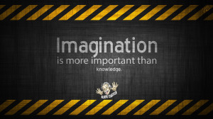 Albert Einstein Quote on Imagination HD Wallpapers