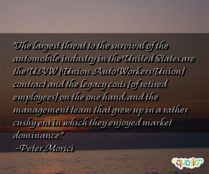 The largest threat to the survival of