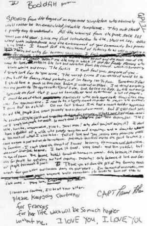 Kurt Cobain..Last Words by undersound