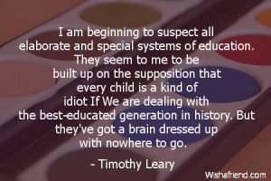 ... best-educated generation in history. But they've got a brain dressed