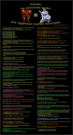 blog about World of Warcraft the way i play it, and also might find ...