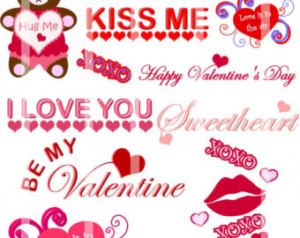 popular items for valentine words on etsy download valentine s day