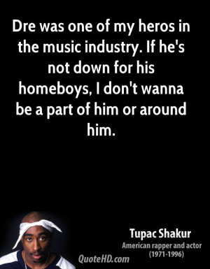 Tupac Shakur Music Quotes