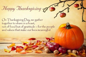 Happy Thanksgiving On #Thanksgiving Day, we gather together to share ...