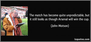 The match has become quite unpredictable, but it still looks as though ...