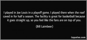 Bill Laimbeer Quote