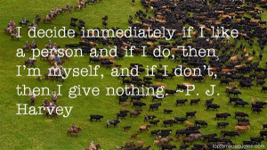 Harvey quotes: top famous quotes and sayings from P J Harvey