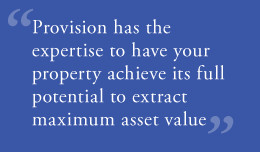 ... property achieve its full potential to extract maximum asset value