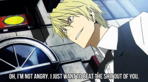 mine durarara Shizuo Heiwajima Heiwajima Shizuo Durarara! drrr! *drrr ...