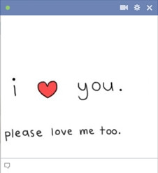 love you. Please love me too