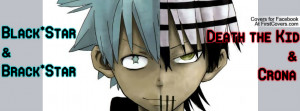 Soul Eater Black Star & Death the Kid Profile Facebook Covers
