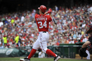 Steve Lombardozzi, Bryce Harper Make MLB History Sunday