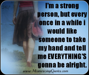 Try not to get worried, try not to turn onto problems that upset you ...