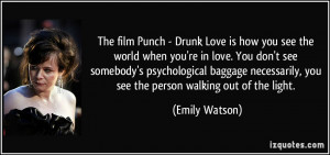 film Punch - Drunk Love is how you see the world when you're in love ...
