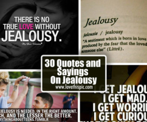 30 Quotes and Sayings On Jealousy