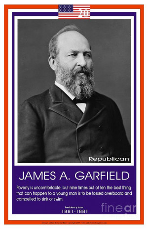 President James A. Garfield Photograph