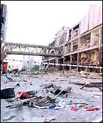 the bomb devastated the city centre the ira bomb concealed in a lorry ...