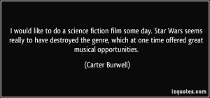 More Carter Burwell Quotes