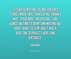Quotes by Lydia Davis