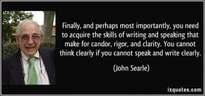 More John Searle Quotes