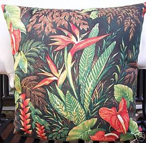 Robert Allen Zenobia in Tropic Outdoor pillow 14x14