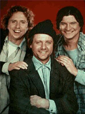 Larry (with his brother Daryl and his other brother Daryl, 