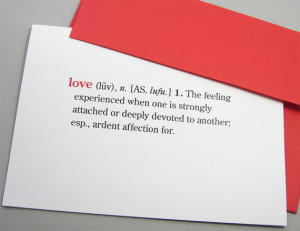 ... Day Love Card Dictionary Type Definition Luv | via essentialimages