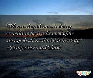 quotes about not being stupid