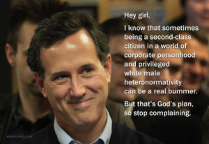 Rick Santorum Wants In My Pants