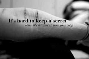 quotes about self harm scars