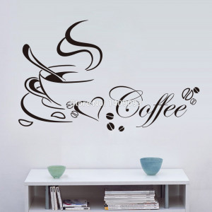 Kitchen-Wall-Quotes-Coffee-Cup-Wall-Art-Vinyl-65-40CM-Removable-Mural ...