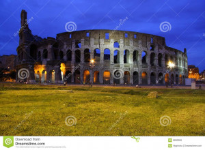 Colosseum Ancient Rome Most