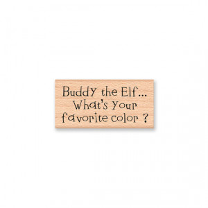 Buddy The Elf What's Your Favorite Color