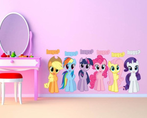 my little pony wall decals