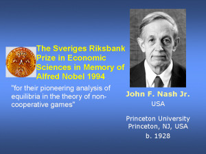 John Forbes Nash Jr Schizophrenia