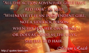 of red hair view more # quotes http quotes lover com if you like it ...
