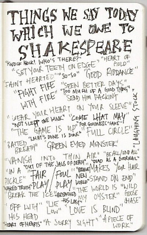 Common Sayings We Got From Shakespeare