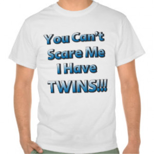 Parent of Twins Humour Shirt 2