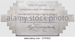 Stock Photo Adolf Hitler Gustav Krupp von Bohlen und Halbach 1870