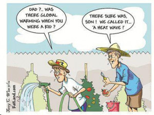 Global Warming vs Heat Waves