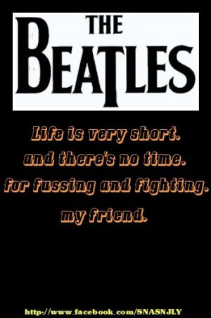 Beatles song quotes #Beatles #Friend #quote #saying via http://mw2f ...
