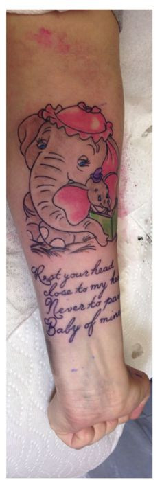 Dumbo tattoo! Artist credit: Kimmy Jane at Express Yourself Tattoo and ...