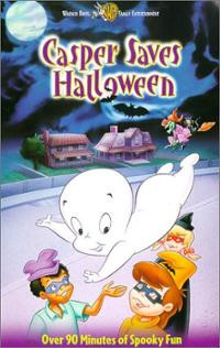 Casper Saves Halloween (Clam) (VHS) ~ Casper (actor) Cover Art