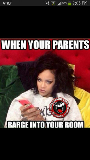 funny, parents, rihanna, true
