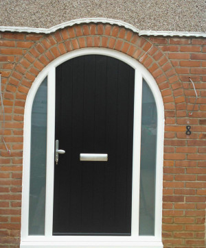 Curved Front Door