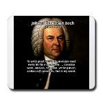 composer j s bach mousepad